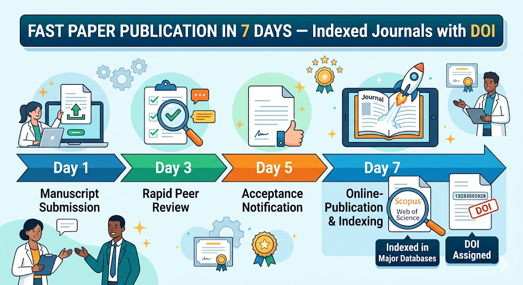 Fast Paper Publication in 7 Days — Indexed Journals with DOI