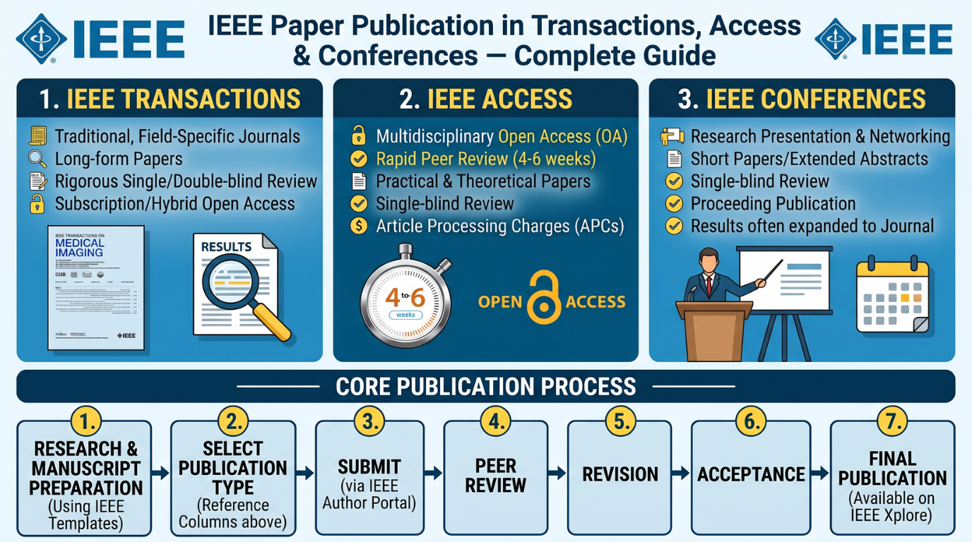 IEEE Paper Publication in Transactions, Access & Conferences — Complete Guide