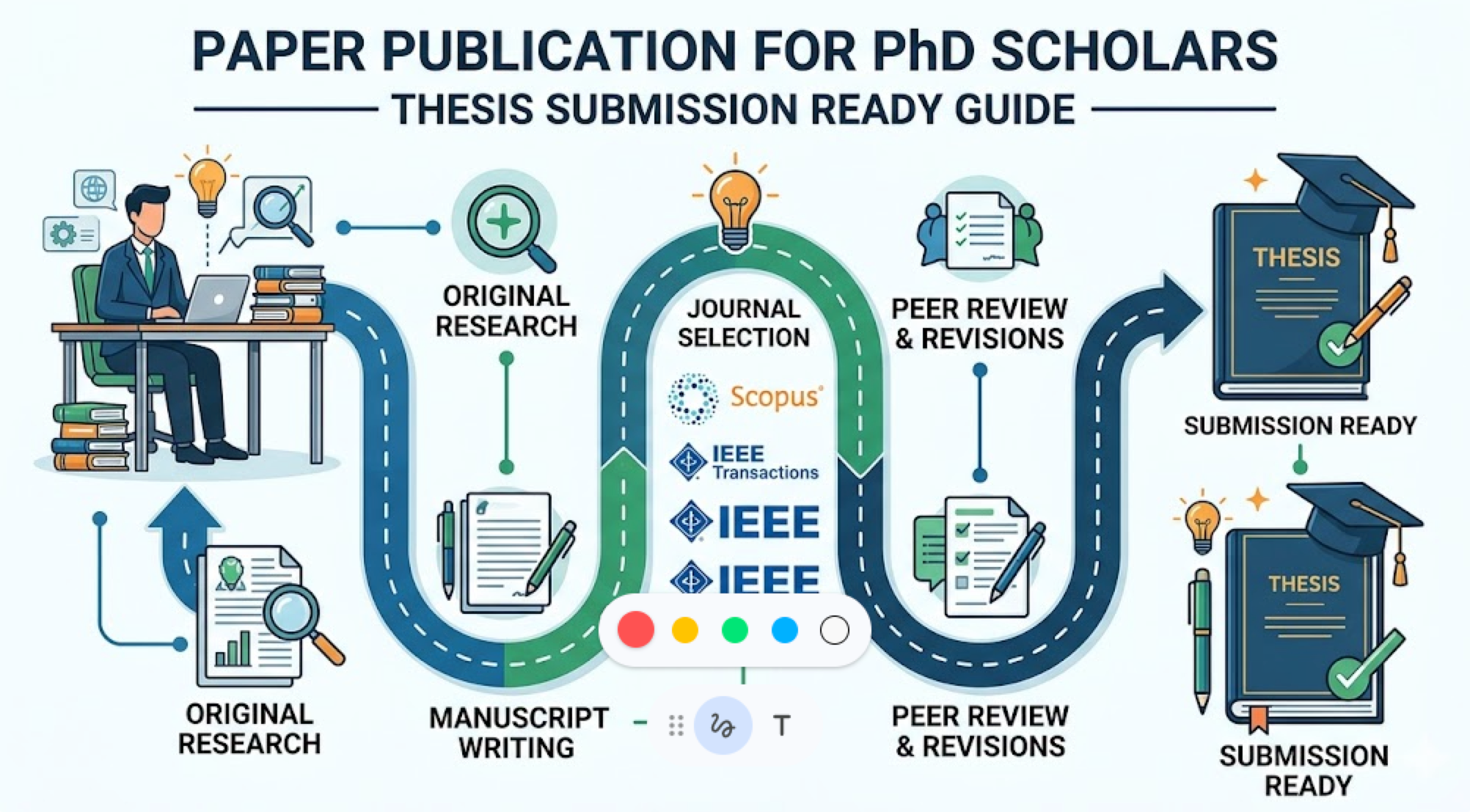 Paper Publication for PhD Scholars — Thesis Submission Ready Guide