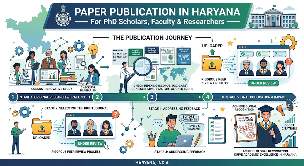 Paper Publication in Haryana — For PhD Scholars, Faculty & Researchers