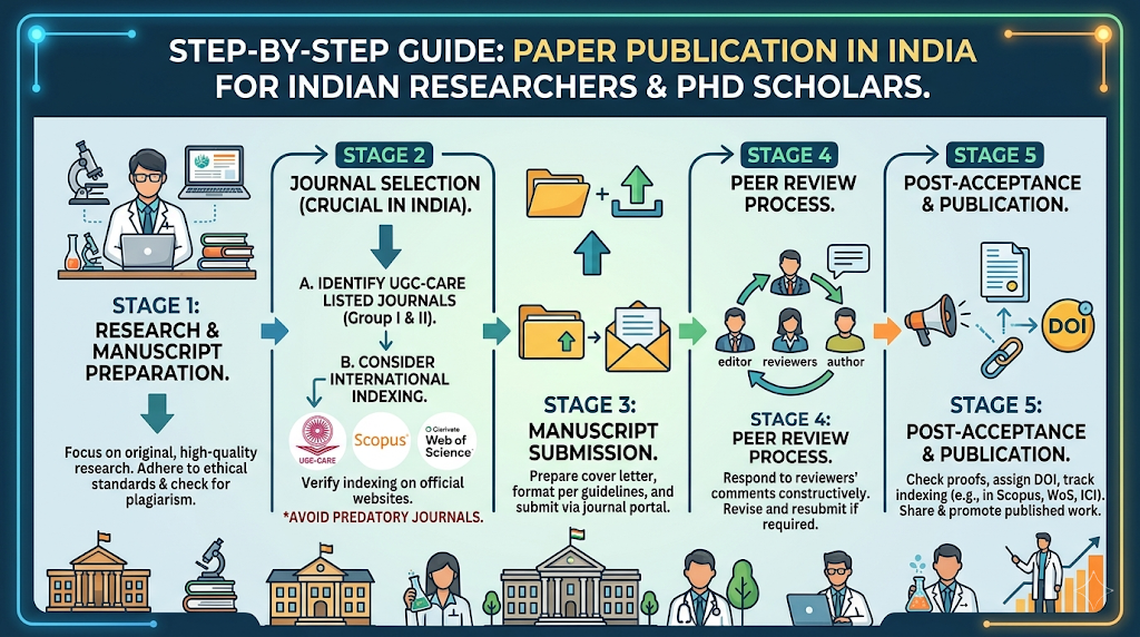 Paper Publication in India — Pan-India Services Across All States