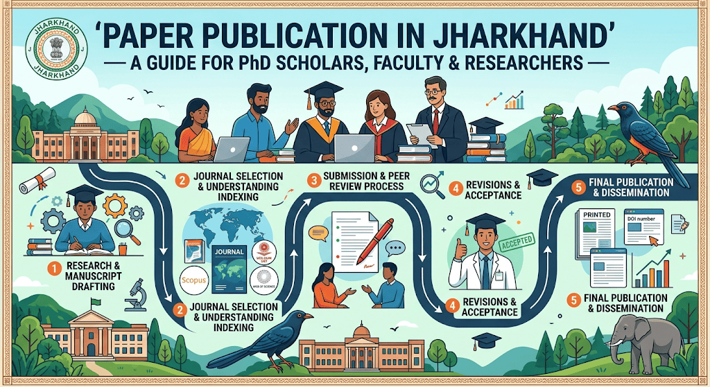 Paper Publication in Jharkhand — For PhD Scholars, Faculty & Researchers