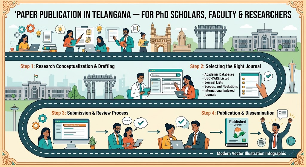 Paper Publication in Telangana — For PhD Scholars, Faculty & Researchers