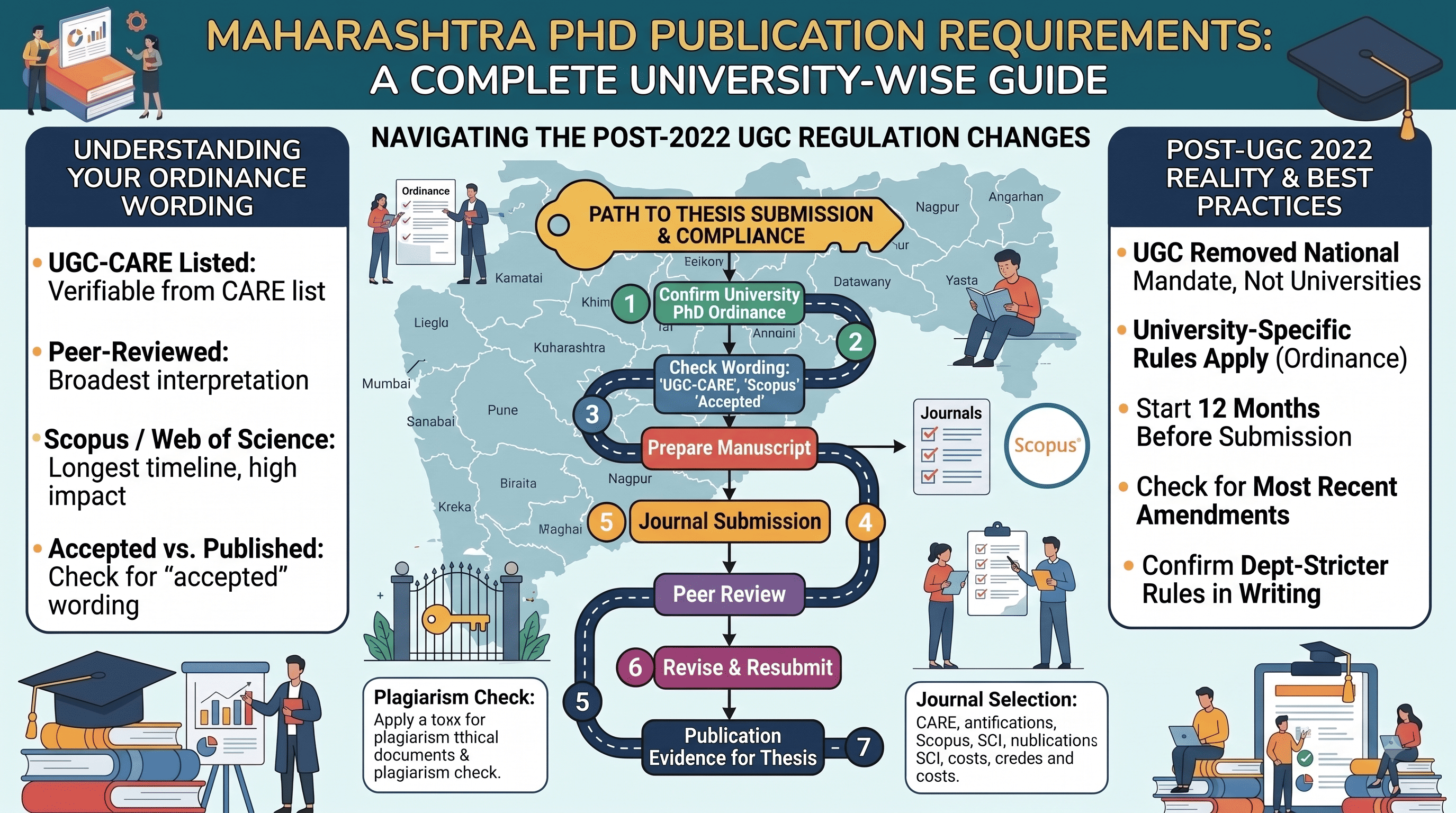 PhD Publication Requirements at Maharashtra Universities