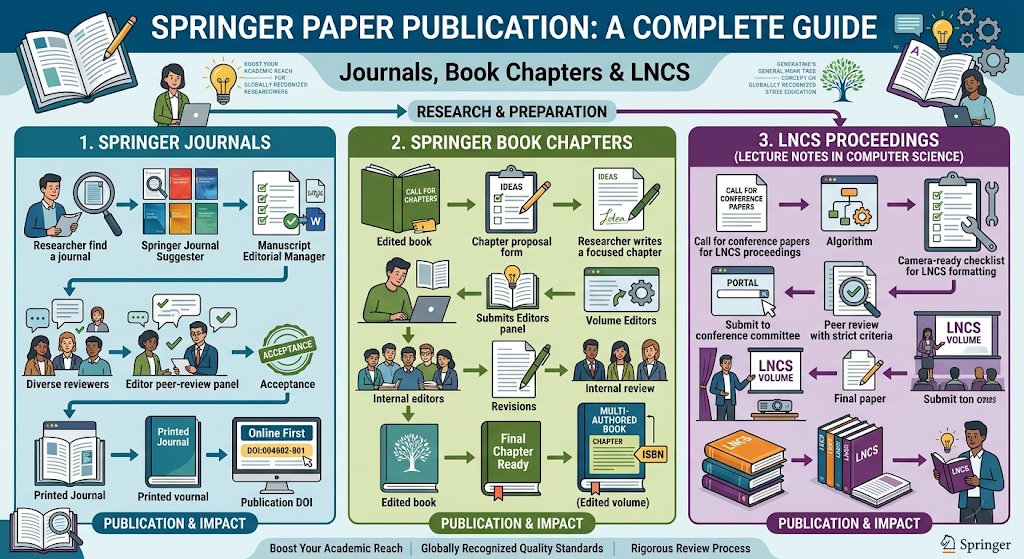 Springer Paper Publication in Journals, Book Chapters & LNCS — Complete Guide