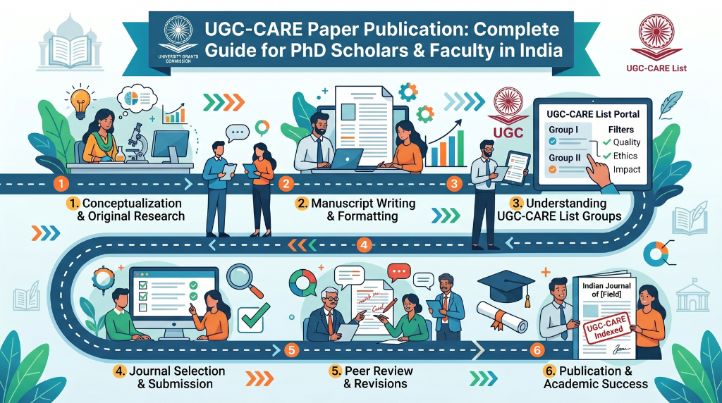 UGC-CARE Paper Publication for PhD Scholars & Faculty in India
